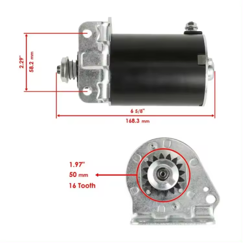 Starter 5742 497595 for Briggs & Stratton 1972-2006 7HP-22 HP 391423 390838 392749 394805 497594 693054 491766picture4