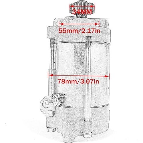 Starter Motor for Arctic Cat Snowmobile ZR 5000/8000 0745-418picture6
