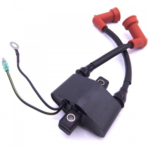 3M3-06048-2 Boat Motor Ignition Coil for Tohatsu Nissan 9.9HP 15HP 18HP Outboard Boat Engine
