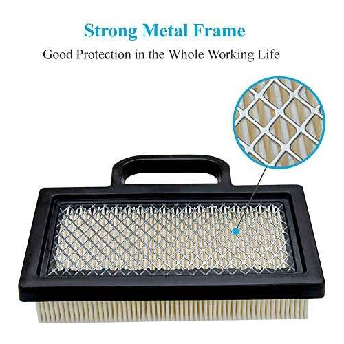 499486S 698754 Air Filter Compatible with 499486 Lawn Mower 18-26 HP Intek V-Twins Engine Air cleanerpicture6