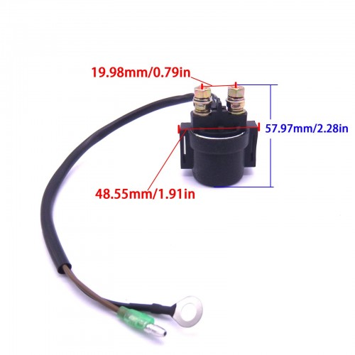6G1-81940-00 6G1-81941-10 6G1-8194A-10 Starter Relay for Yamaha Outboard 9.9-40HPpicture3