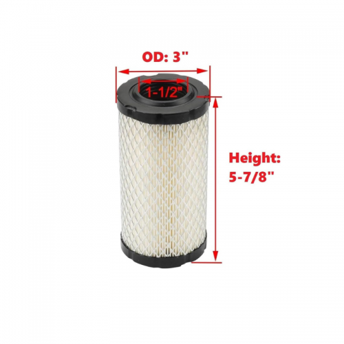 793569 793685 Air Filter for John Deere GY21055 MIU11511 E110 LA125 LA115 for Craftsman YT3000 LT2000 Husqvarna 793569picture4