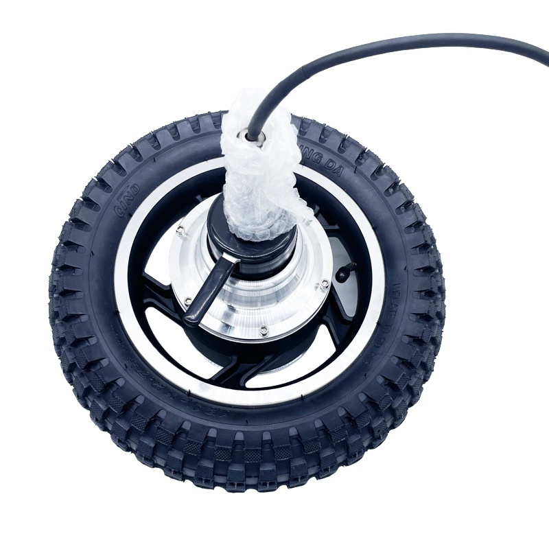12 inch electromagnetic brake motor off-road anti-skid anti-blast tire DC brushless wheel motor