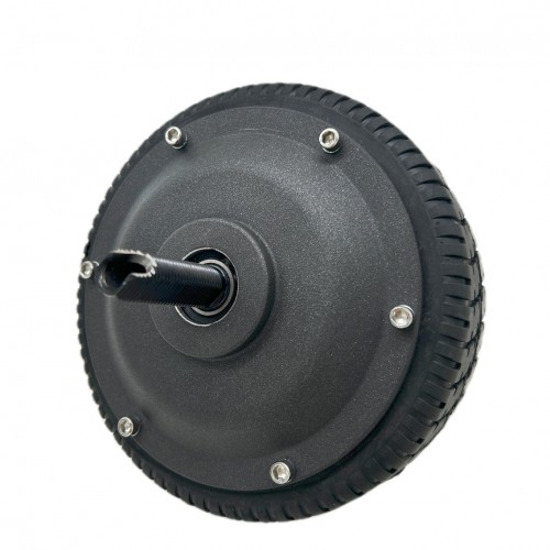 6 inch dual axle black cover hub motor DC brushless front drive motor mobility scooter electric car motor