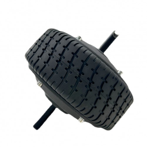 6 inch dual axle black cover hub motor DC brushless front drive motor mobility scooter electric car motorpicture2