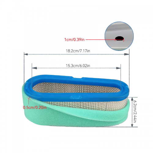493910 691667 Air Filter Fits For Cub Cadet 1027 1030 130 933E 933R For TORO 70041 70044 8.5HP-11.5HP Vertical Enginepicture5