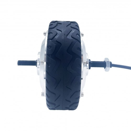6.5 inch thin model high torque brushless DC wheel motor 24v energy saving servo motorpicture2