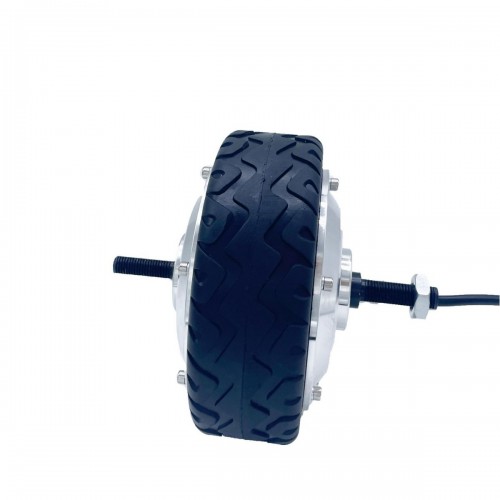 6.5 inch thin model high torque brushless DC wheel motor 24v energy saving servo motorpicture4