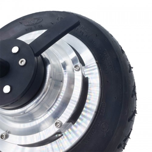 10 inch single and double shaft toothed electromagnetic brake motor electric car electric wheelchair DC brushless motorpicture4