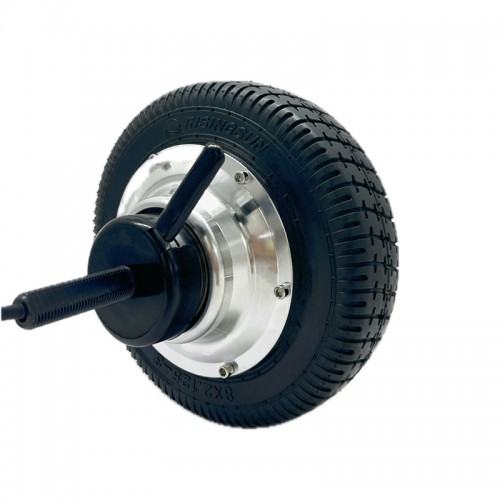 8" Single Axis Electromagnetic Brake Motor Kart Hub Motor Brushless DC Scooter Electric Vehicle Motorpicture3