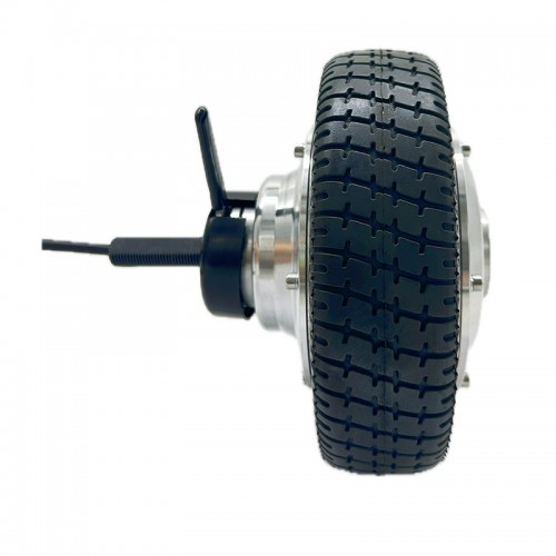 8" Single Axis Electromagnetic Brake Motor Kart Hub Motor Brushless DC Scooter Electric Vehicle Motorpicture4