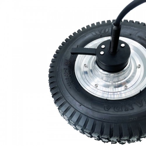 13 inch single and dual axis electromagnetic brake motor small logistics intelligent robot waterproof wheel motorpicture4