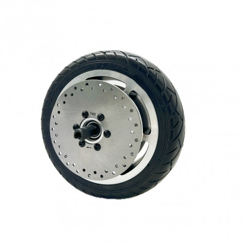 9.5 inch disc brake motor with teeth 48V DC brushless motor high torque dual axle hub motorpicture2