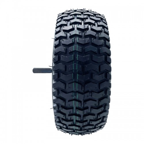 13 inch silver cover DC brushless wheel motor off-road tires golf cart single and double side axle motorpicture3