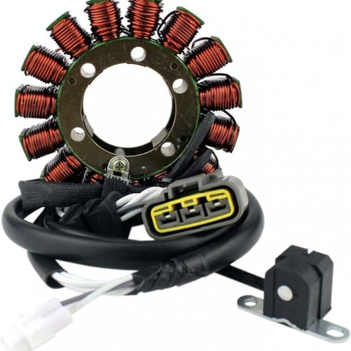 Generator Stator with Grizzly 550 700 Stator 07-15 YAMAHA， 28P-81410-00-00, 28P-81410-01-00, 3B4-81410-00-00