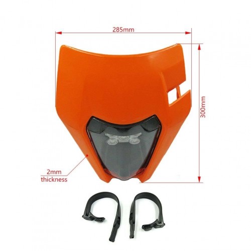 LED Off-road Motorcycle Dirt Bike Headlight Headlamp Head Light EXC EXCF XCW for KTMpicture4
