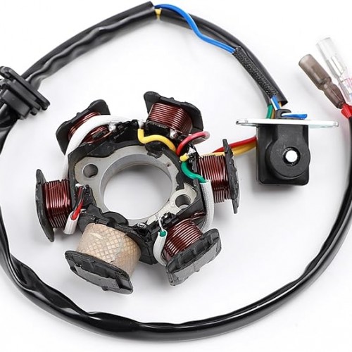 Compatible with GY6 Scooter Moped 150cc AC 6 AC 6 Pole Coil for GY6 150