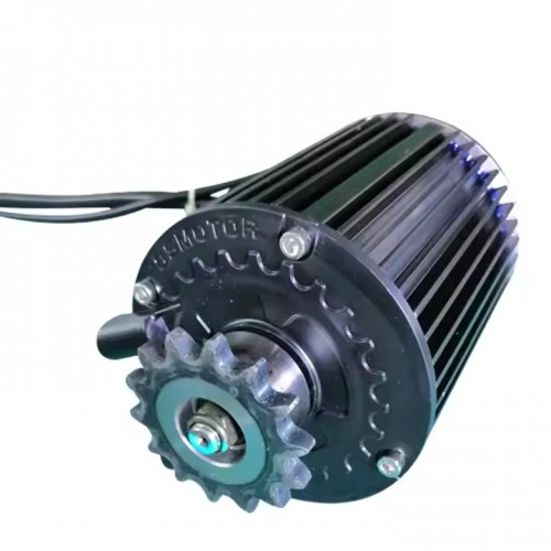 QS90 1000W V1 Mid Drive Motor Sprocket Electric 50kph Three Phase PMSM Motor