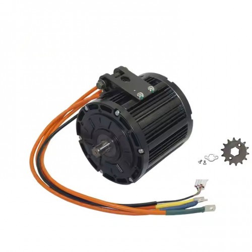 3000W V1 Engine Electric Bike High Torque QS138 70H PMSM Motor Three Phase