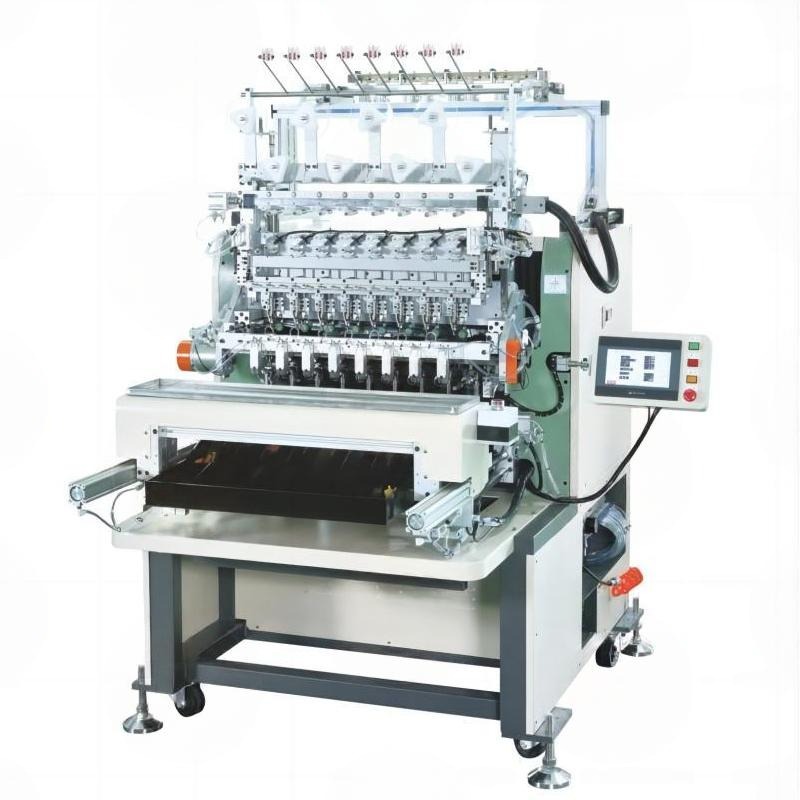 Eight-axis automatic winding machine