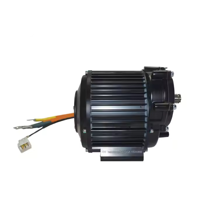 QS138 55H 2500W High Speed High Power PMSM Motor and Gearbox for Motorcycles