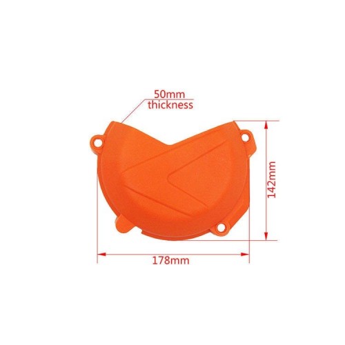 Motorcycle Engine Plastic Clutch Cover Guard TKM04 for KTM HUS QVARNA SXF XCF EXCF XCFW 250 450 2016-2017picture3