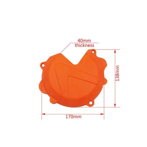 Motorcycle Engine Plastic Clutch Cover Guard TKM05 for KTM HUS QVARNA EXC XCW SX XC TC TE 250 300picture4