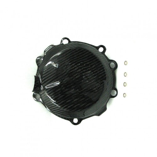 Motorcycle Carbon Fiber Clutch Cover Guard CC04 for HUSQVARNA TC250 17-20 TE250/300 17-20 TX300 17-20picture6