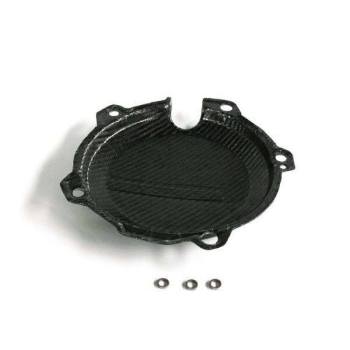 Motorcycle Carbon Fiber Clutch Cover Guard for KTM SXF XCF EXCF XCFW 250 350picture2