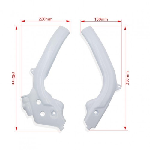 Motorcycle Dirt Bike Frame Guard Protection Cover 125 150 250 SX SXF XC XCF XCW EXC EXCF for KTMpicture5