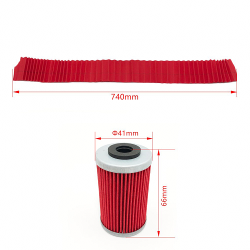 Filter Paper Engine Oil Filter Cleaner for KTM EXC EXCF SXF XCF XCW HUSQVARNA FC FEpicture4