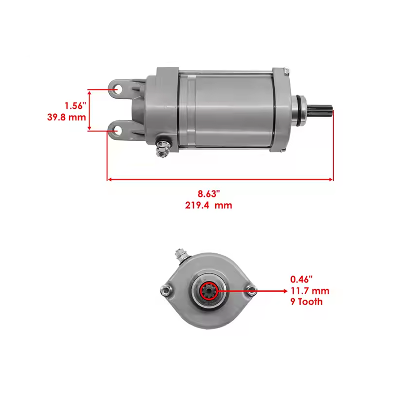 Starter Motor for Yamaha VK Professional VK10 Series Snowmobiles 2006-2015