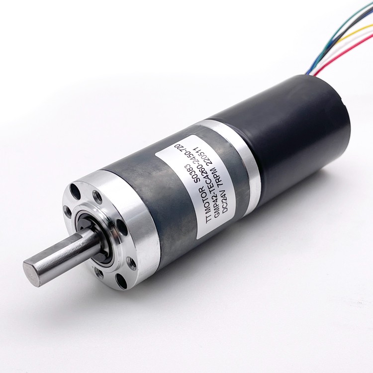 GMP42-TEC4260 DC 12v 24v Low Speed Motor Brushless Planetary Gear Motor