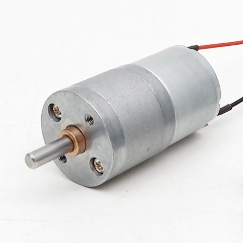 GM25-320SH DC 12V 24V Centric Output Shaft 25mm Diameter High Torque Geared Motor