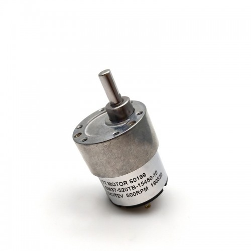 GM37-520TB High Torque DC Gear Motor 5/8/9/12/15/20/25/30/40/45/55/80/100/120/160/750RPMpicture2