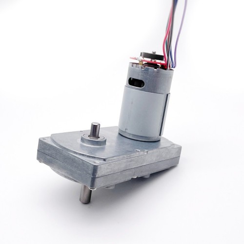 GM100F-555PM Square Reduction Motor DC 12v Large Torque DC Gear Motor