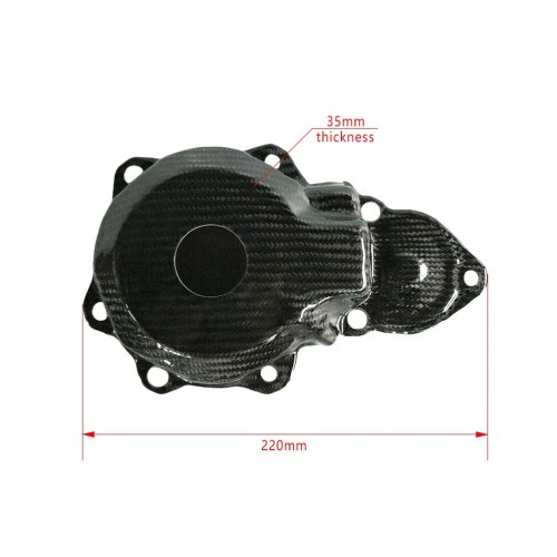 Motorcycle Engine Carbon Fiber Generator Ignition Cover Guard for KTM EXC EXCF XCFW 250 350 14-16picture2