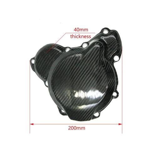 Motorcycle Engine Carbon Fiber TE250 TE300 Generator Ignition Cover Guard for HUSQVARNA TE 250 300picture2
