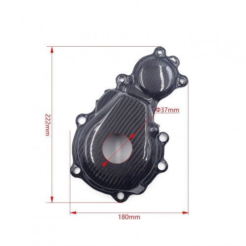 Motorcycle Engine Carbon Fiber FC250 FC350 FX350 Generator Ignition Cover Guard for HUS QVARNA FC FX 250 350picture2