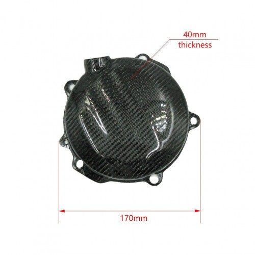 Motorcycle Engine Carbon Fiber Clutch Cover Guard for KTM XC SX EXC XCW 125 150 200picture3