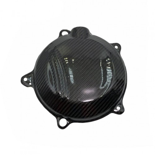 Motorcycle Engine Carbon Fiber Clutch Cover Guard for HUSQVARNA FC450 FE450 FS450 FE501picture2