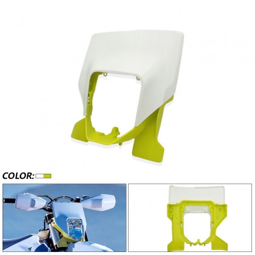 Dirt Bike Enduro Light Cover Lightmask Bottom Headlight Shroud for HUS QVARNA FE TE 150 250 300 350 450 501picture3