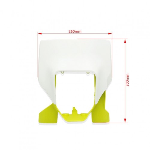 Dirt Bike Enduro Light Cover Lightmask Bottom Headlight Shroud for HUS QVARNA FE TE 150 250 300 350 450 501picture4