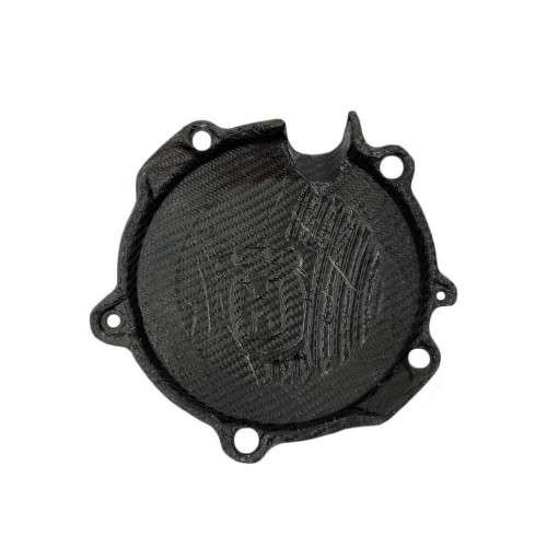 Motorcycle Engine Carbon Fiber Clutch Cover Guard for HUSQVARNA TC125 TE150 TX125picture2