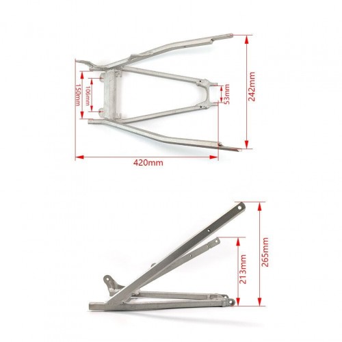 Motorcycle Enduro Dirt Bike Sub Frame Rear Seat Support Subframe for KTM EXC EXCF SX SXF XC XCW XCF 125-500 16-18picture4