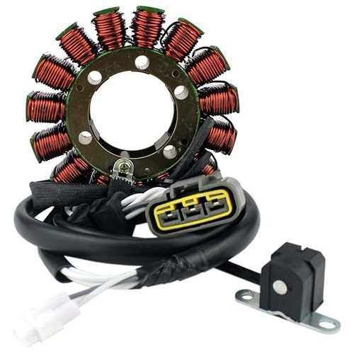 Generator Stator with Yamaha YFM 550 Grizzly 2009-2014 YFM 700 Grizzly 2007-2015 OEM:28P-81410-00-00