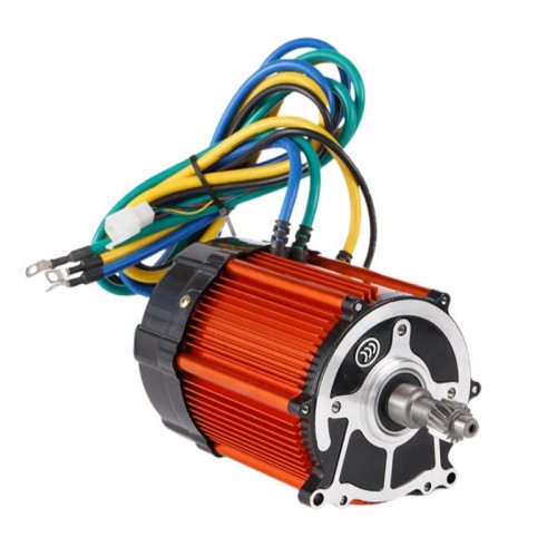 60V 1500W Electric Vehicle Parts Permanent Magnet DC Brushless Tricycle Motor