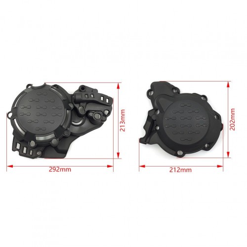 Off-road Motorcycle Engine Cover Protection Crankcase Clutch Magneto Guard for KTM EXC SX 250 300 HUSQVARNA TC TEpicture5