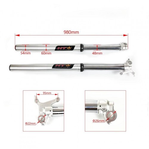 Off-road Motorcycle Motocross Dirt Bike Suspension Front Fork Shock Absorber for KTM HUSQVARNA GASGASpicture5