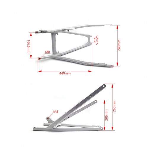 Dirt Bike Sub Frame Rear Seat Support Subframe for KTM EXC EXCF SX SXF XC XCW XCF GASGAS EC EX MCpicture2